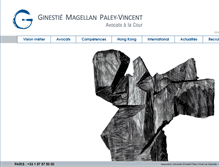 Tablet Screenshot of ginestie.com